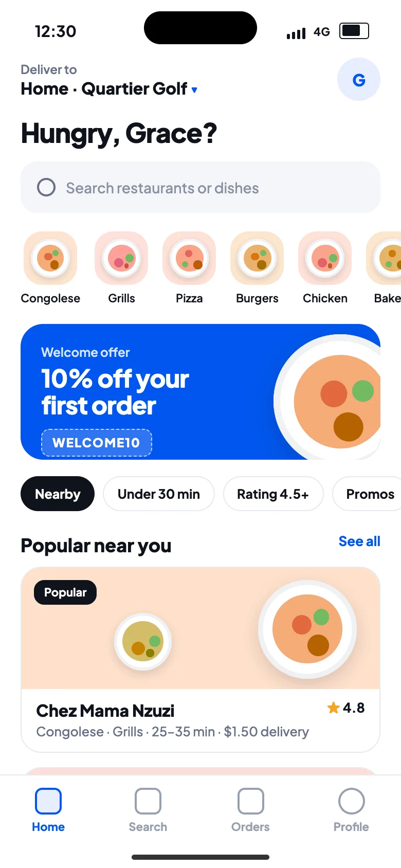 Fik'apa customer app